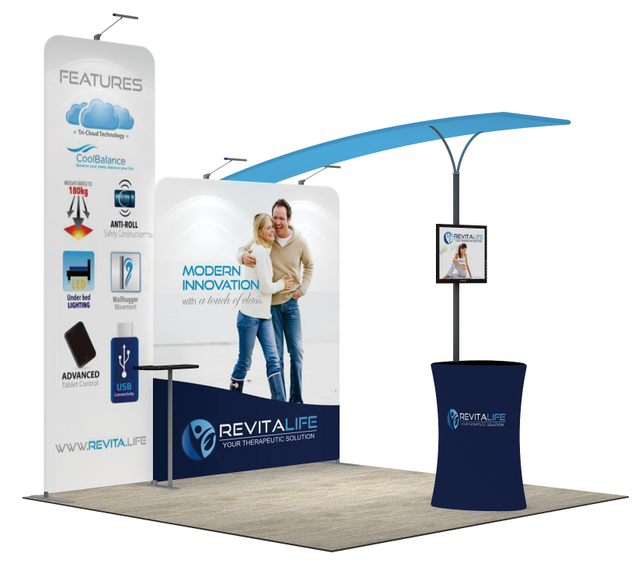 10ftx10ft Tube Booth Solution 091