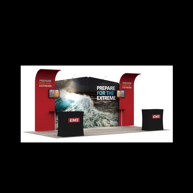 10ftx20ft Tube Booth Solution 216(A6C4C4A6)