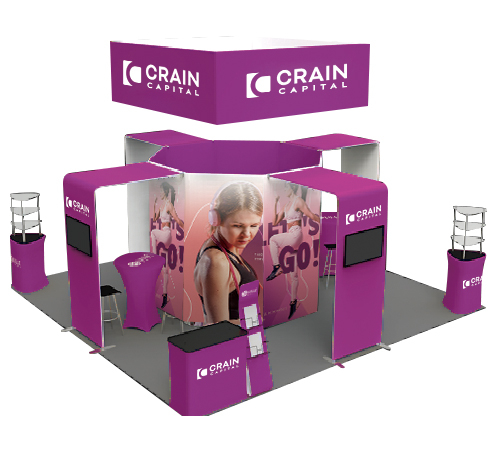 20ftx20ft Tube Booth Solution 006