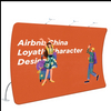 20FT TUBE U-shaped Fabric Display Wall