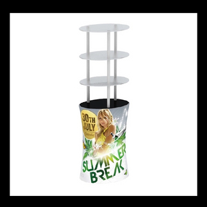 Oval Tube Display Rack