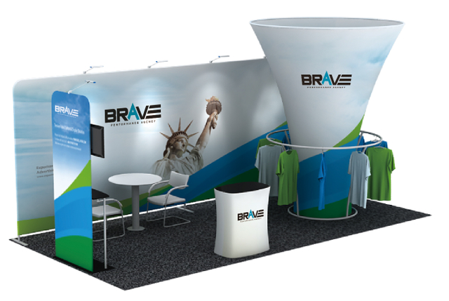 10ftx20ft Tube Booth Solution 019