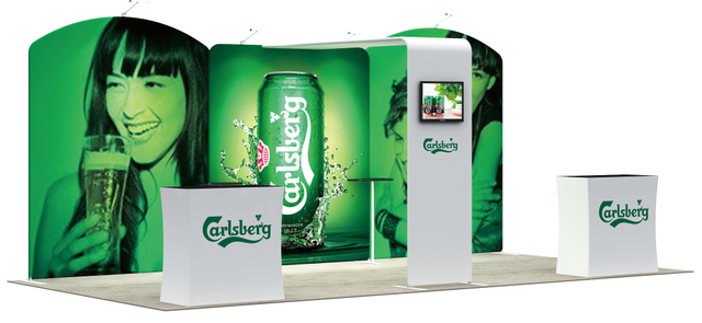 20ftx10ft Tube Booth Solution 056