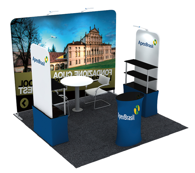 10ftx10ft Tube Booth Solution 014
