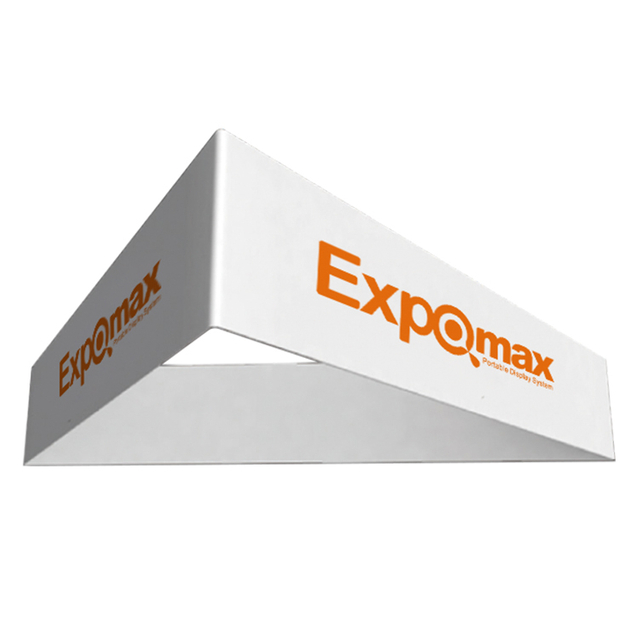 Triangle Hanging Banner Tube Fabric Display Wall