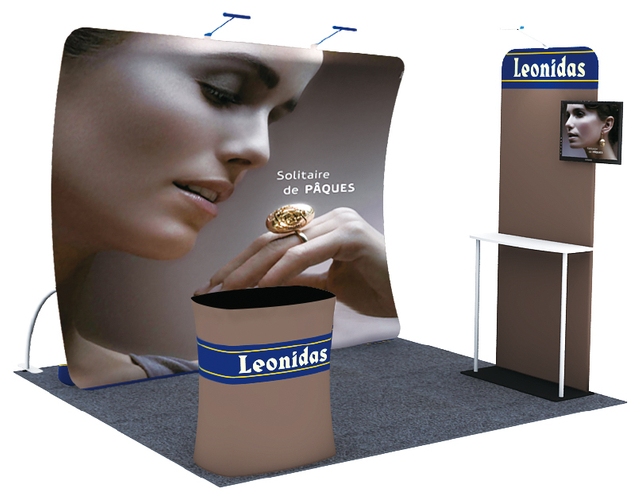10ftx10ft Tube Booth Solution 013