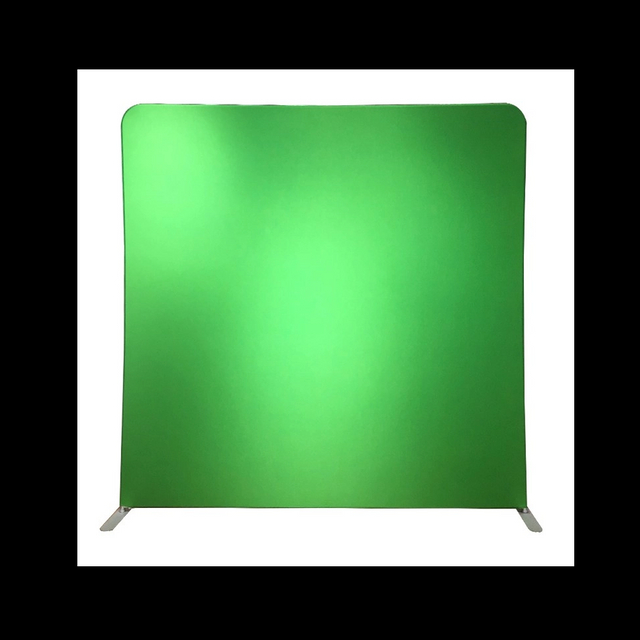 8FT TUBE Straight Fabric Display Wall