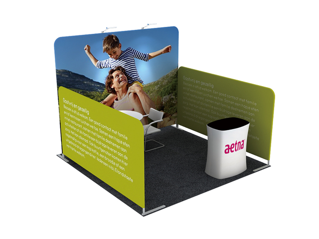 10ftx10ft Tube Booth Solution 007