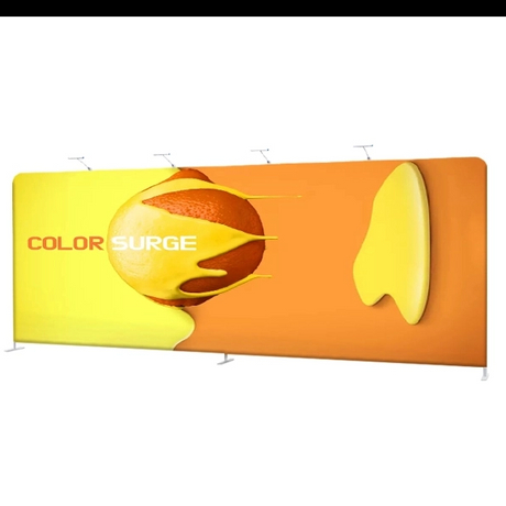 20FT TUBE Straight Fabric Display Wall