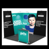 10ftx10ft 40SEG Booth Solution 107-B5C1B5C1