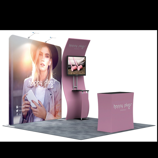 10ftx10ft Tube Booth Solution 105-C4A7