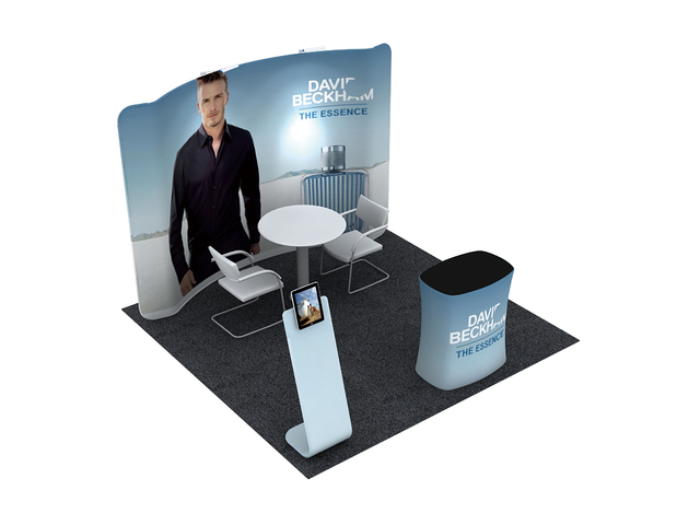 10ftx10ft Tube Booth Solution 012