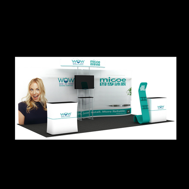 20ftx10ft Tube Booth Solution B020