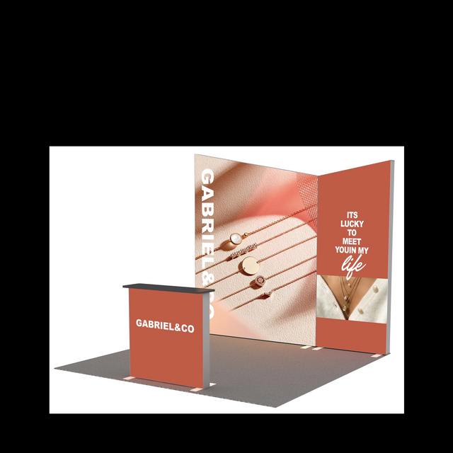 10ftx10ft 120SEG Booth Solution 104(C3A3)