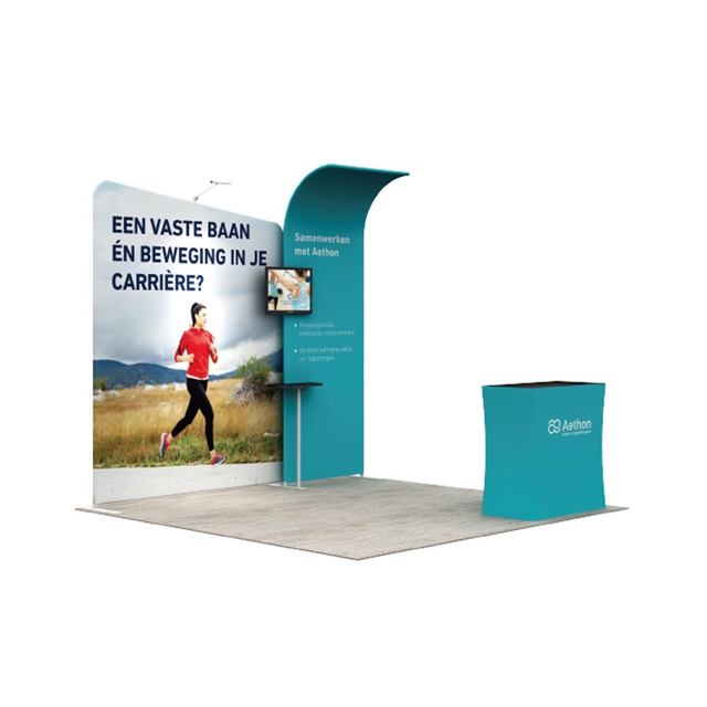 10ftx10ft Tube Booth Solution 112-C4A6