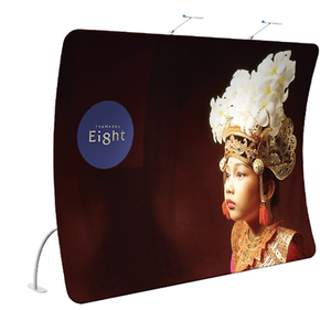 10FT EZ TUBE U-shaped Fabric display Wall