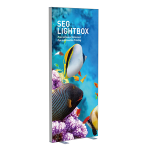 80mm SEG Lightbox EM-18C Fabric display Wall