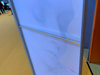 40mm SEG Banner Stand EM-18B Fabric display Wall