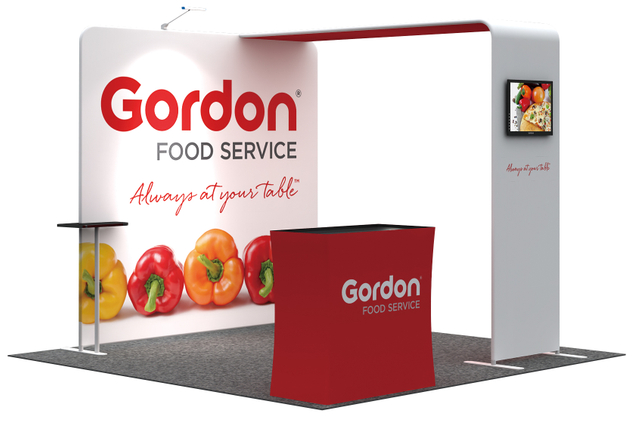 10ftx10ft Tube Booth Solution 052