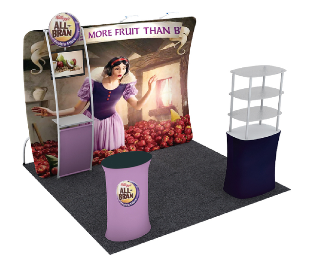 10ftx10ft Tube Booth Solution 010