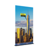 48" Economy Tube Banner Stand With Steel Plate EM-17B4