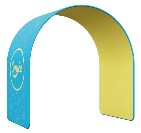 Customized Modular Arch Displays Fabric display Wall