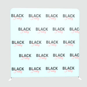 Step and Repeat Straight Fabric Display Wall