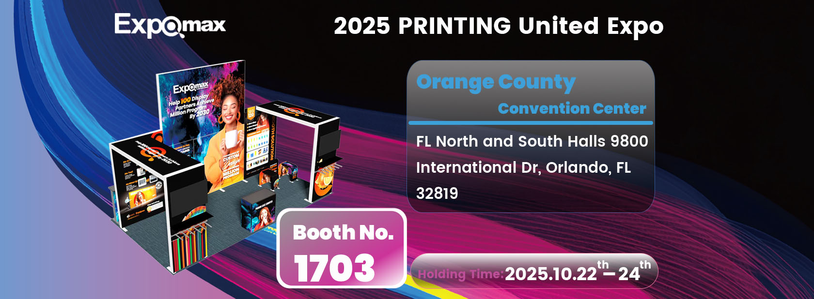 Booth No 1703: Welcome to 2025 Printing United Expo