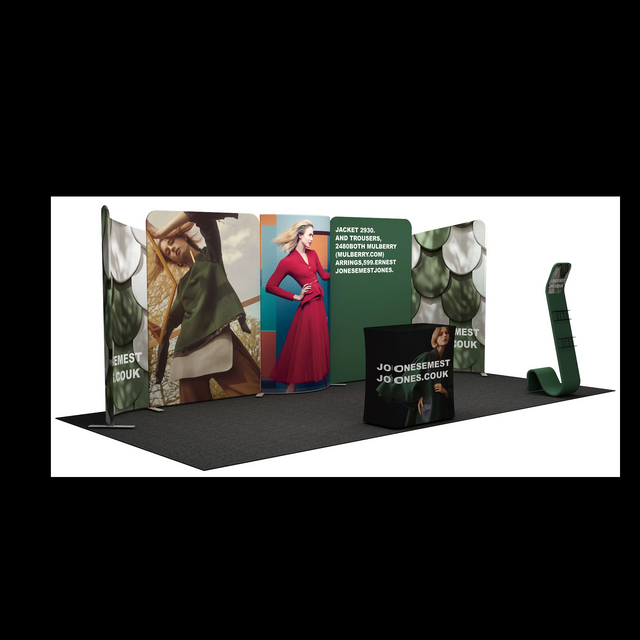 20ftx10ft Tube Booth Solution B021