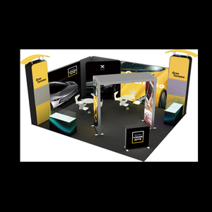 20ftx20ft Tube Booth Solution B026