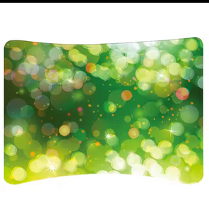 10FT TUBE Curved-shaped Fabric Display Wall