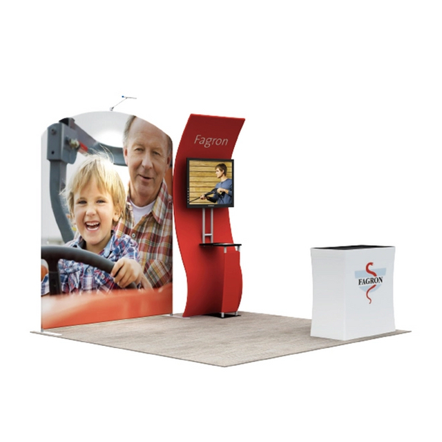 10ftx10ft Tube Booth Solution 115-C5A7