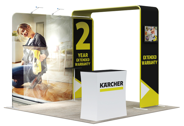 10ftx10ft Tube Booth Solution 051