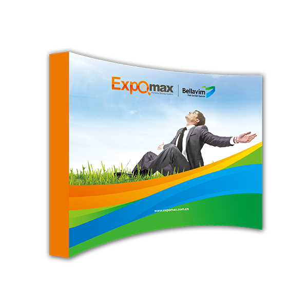 10ft Curved Pop Up Display EM-09A1