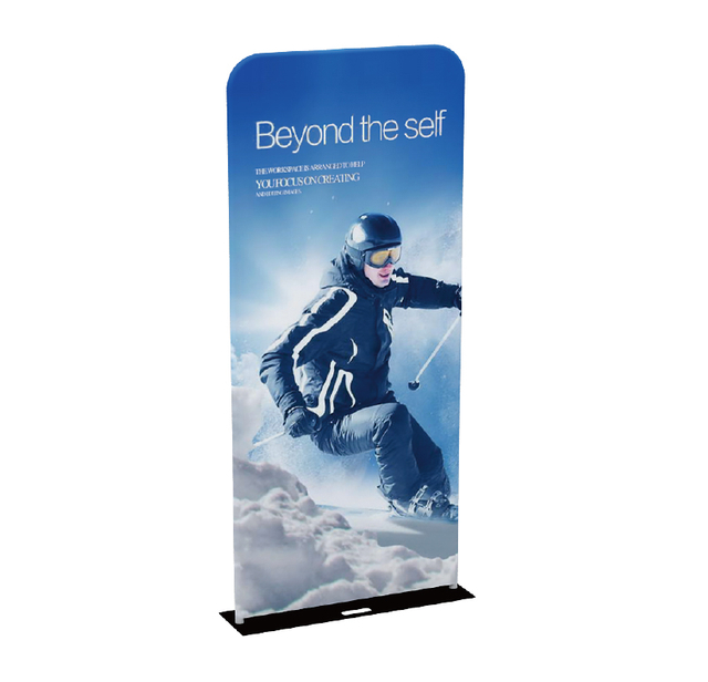 4ft Tension Fabric Display With Steel Plate 
