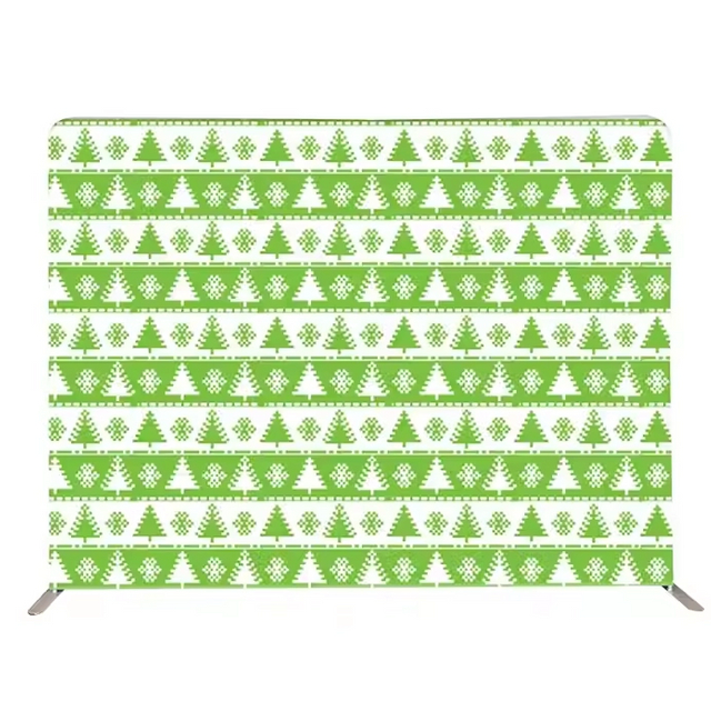 10FT TUBE Straight Fabric Display Wall