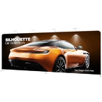 20FT TUBE Straight Fabric Display Wall