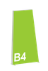 20ftx20ft 120SEG Booth Solution 302(B4D1D1A1x2D1A1)