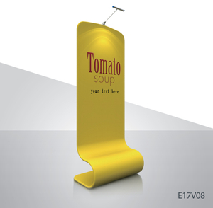 Tube Snake Stand Fabric Display Wall EM-17Y2