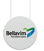 Vertical Round l Hanging Banner Tube Fabric Display Wall