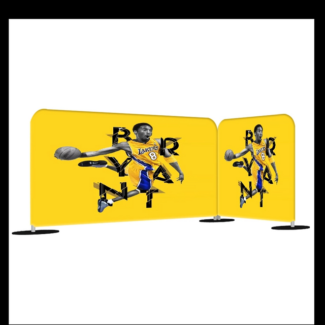 Tube Outdoor Fabric Banner Stand
