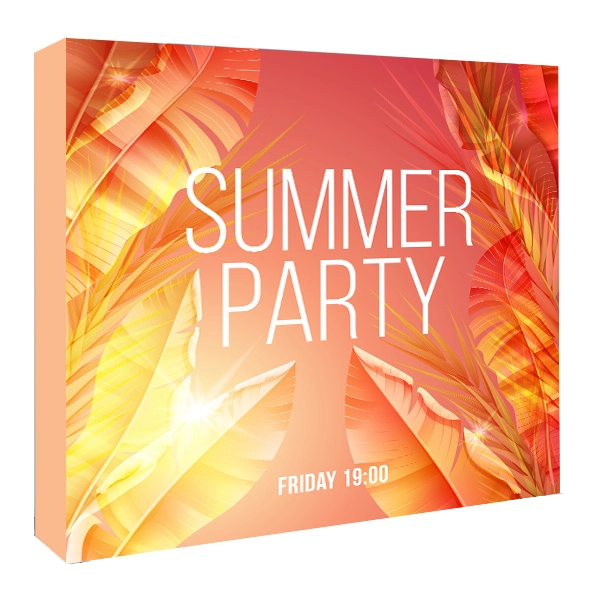 8ft SEG Backlit Pop Up Display