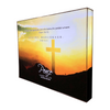 Mur d'affichage en tissu Lightbox 3D SEG 3D