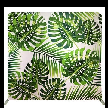 8FT TUBE Straight Fabric Display Wall