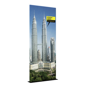 36" Economy Tube Banner Stand With Steel Plate EM-17B4