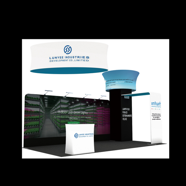 Soluzione da 20ftx10ft Tube Booth 009