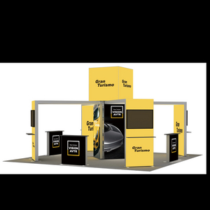10ftx20ft 120SEG Booth Solution 301(G3A1x4)