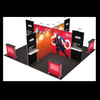 20ftx10ft 40SEG Booth Solution 212-A1C1X4