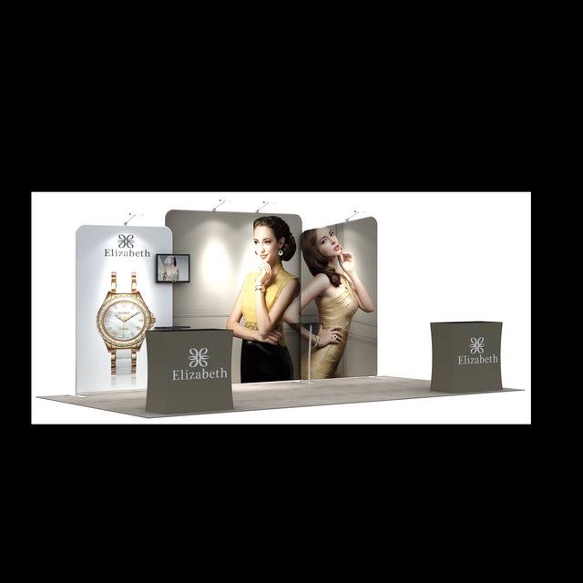 10ftx20ft Tube Booth Solution 202(B1D2B4)