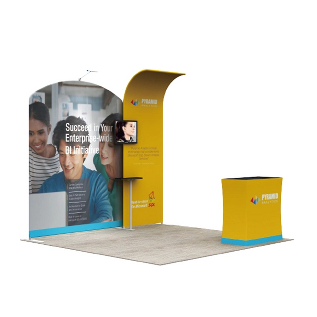 10ftx10ft Tube Booth Solution 114-C5A6